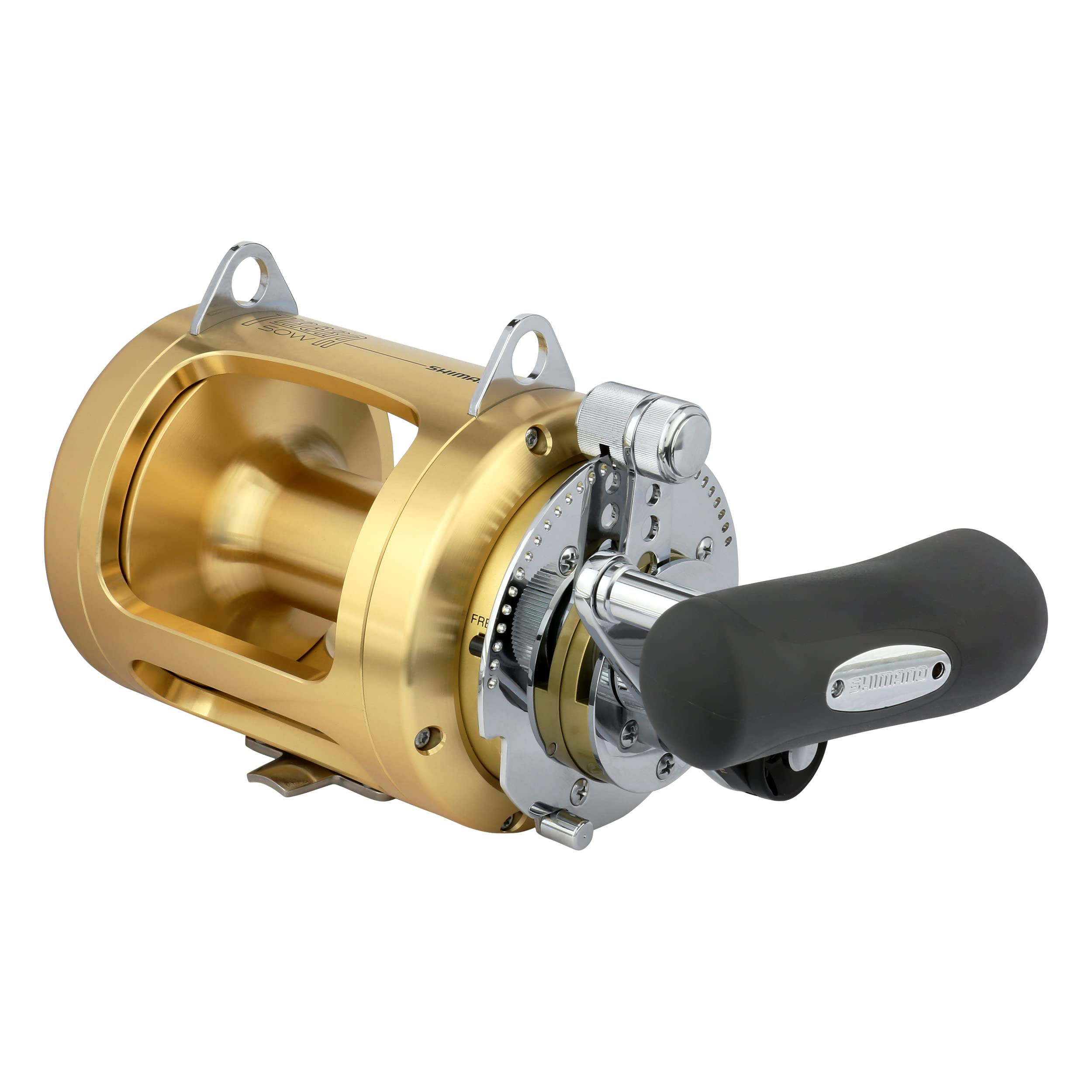 Shimano TIAGRA 50WA trolling 2 SPD supports fast retrieves and precise slow-trolls.