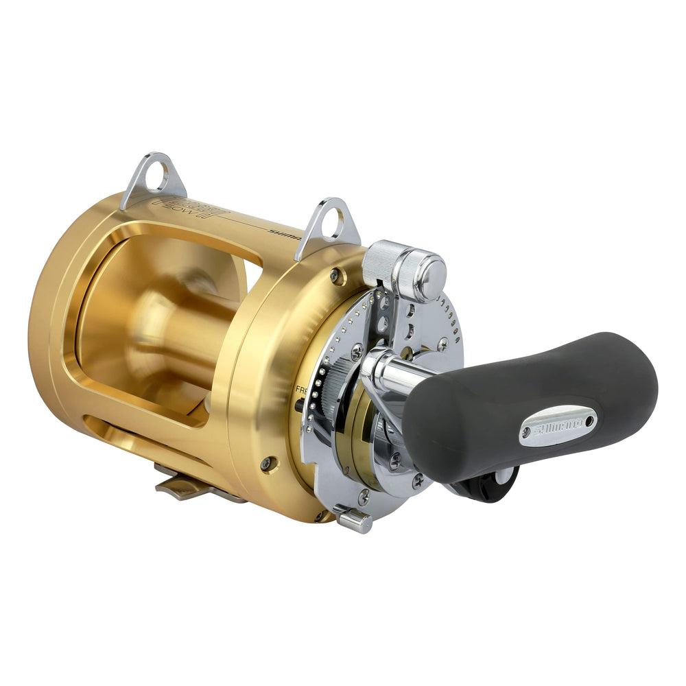 Shimano TIAGRA 50WA trolling 2 SPD supports fast retrieves and precise slow-trolls.