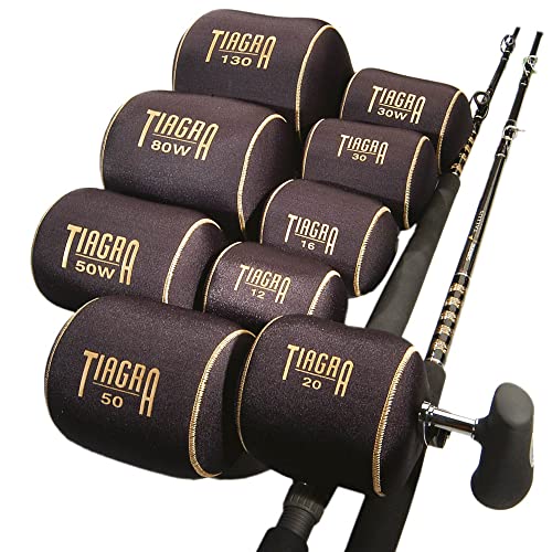 Shimano Tiagra reel cover fits reels securely during transport