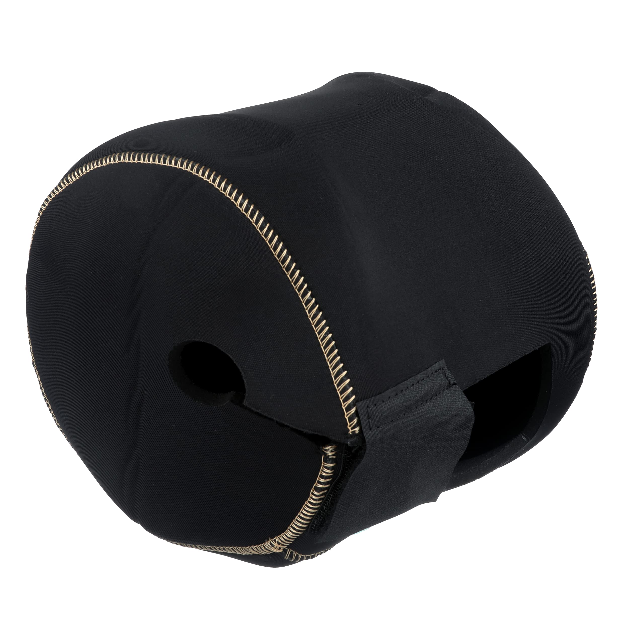 Gold logo accent and shiny black fabric add a premium look to Tiagra reels.