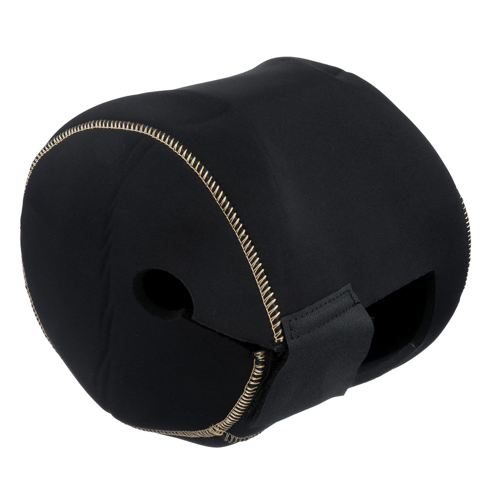Gold logo accent and shiny black fabric add a premium look to Tiagra reels.