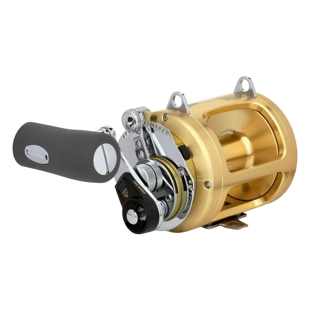 SHIMANO TIAGRA TI30WLRSA hagane body for durable, smooth trolling performance.