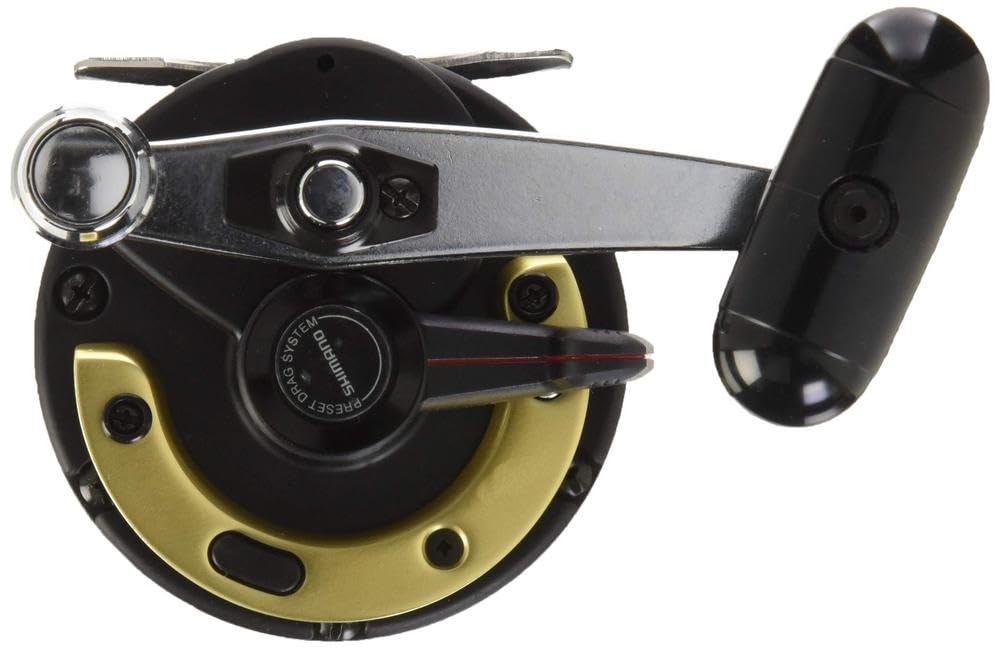 Shimano TLD15 lever drag image shows programmable control for live bait setups.