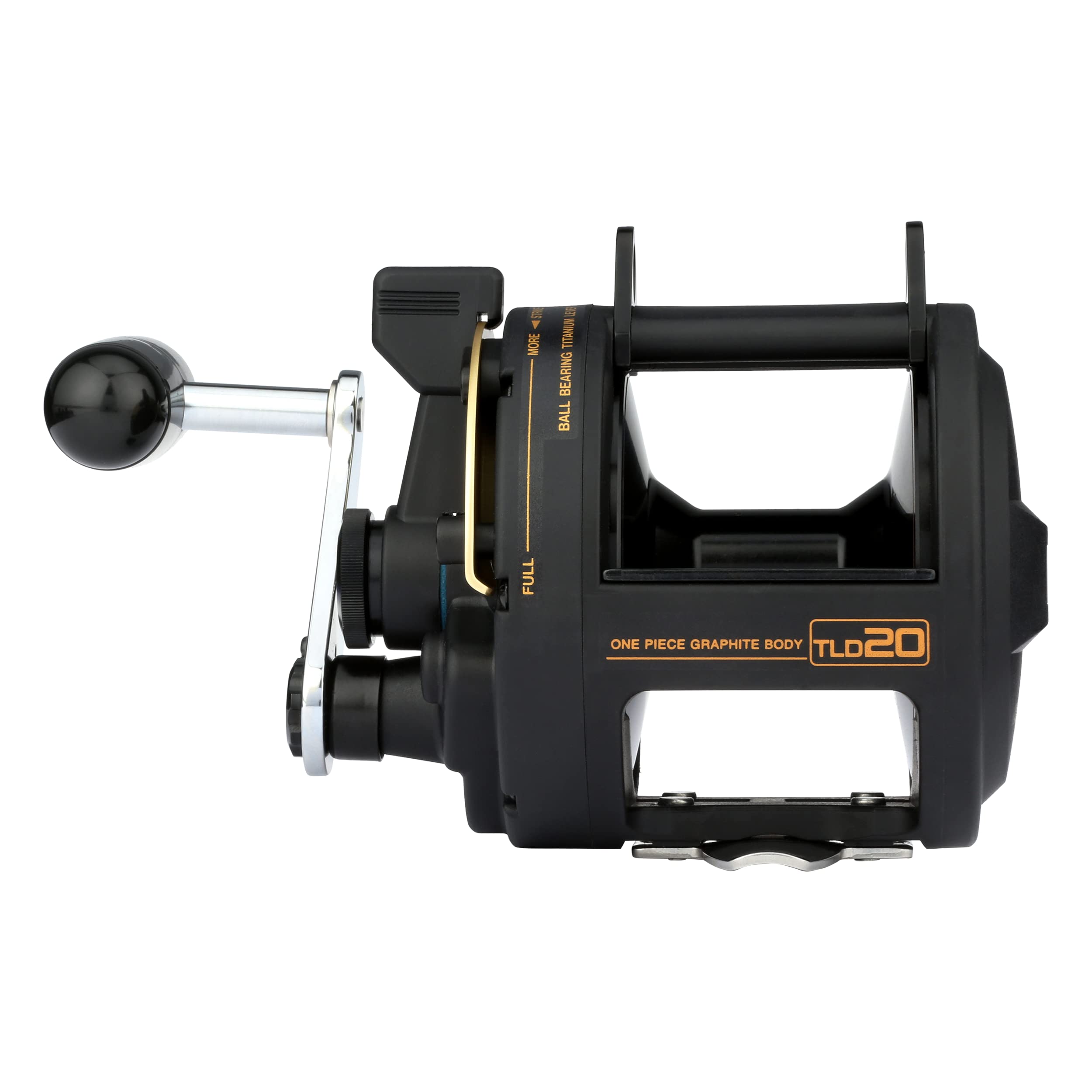 Aluminum spool on Shimano TLD20 conventional reel