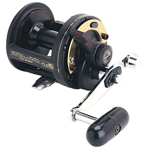 Titanium-impregnated drag system on Shimano TLD20