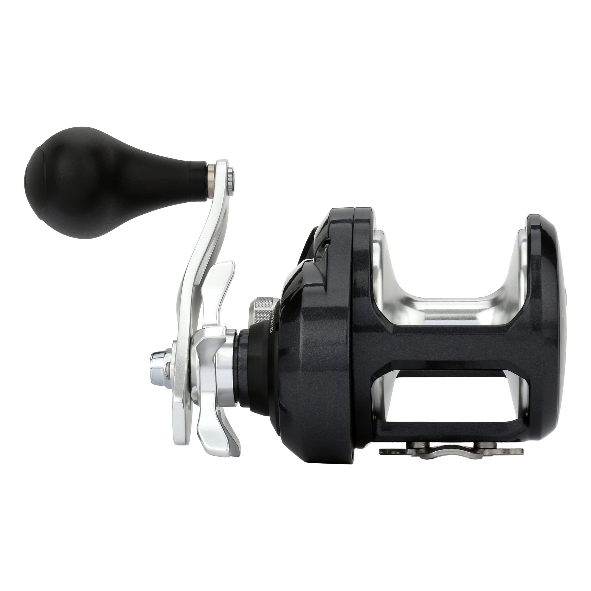 SHIMANO Torium Super Free Spool reduces line friction for smoother casts.