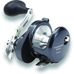 Shimano Torium Super Free Spool enables smooth line release.