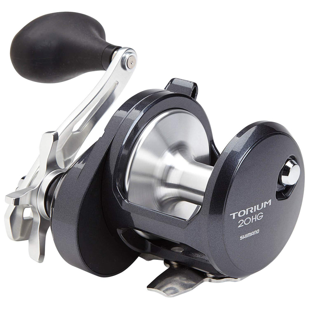 Shimano Torium TOR50HGA reel with rigid HAGANE body ideal for live bait and bottom fishing.
