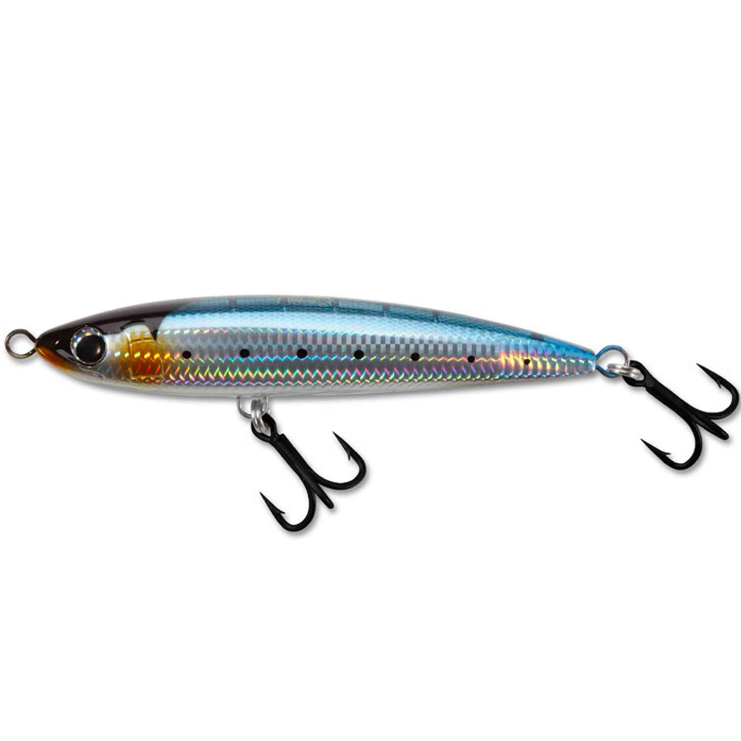 SHIMANO TP-ORCA 190 floating lure demonstrates internal weight for dynamic pop and dive.
