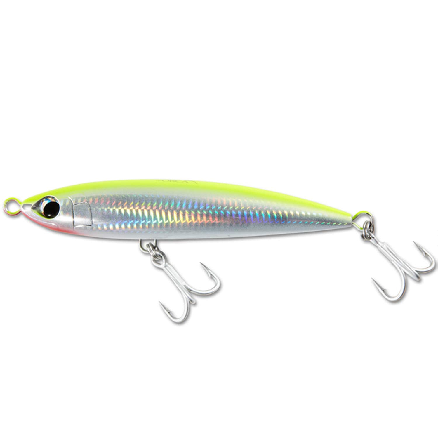 SHIMANO TP-ORCA 190 floating lure emphasizes internal weight system for action.