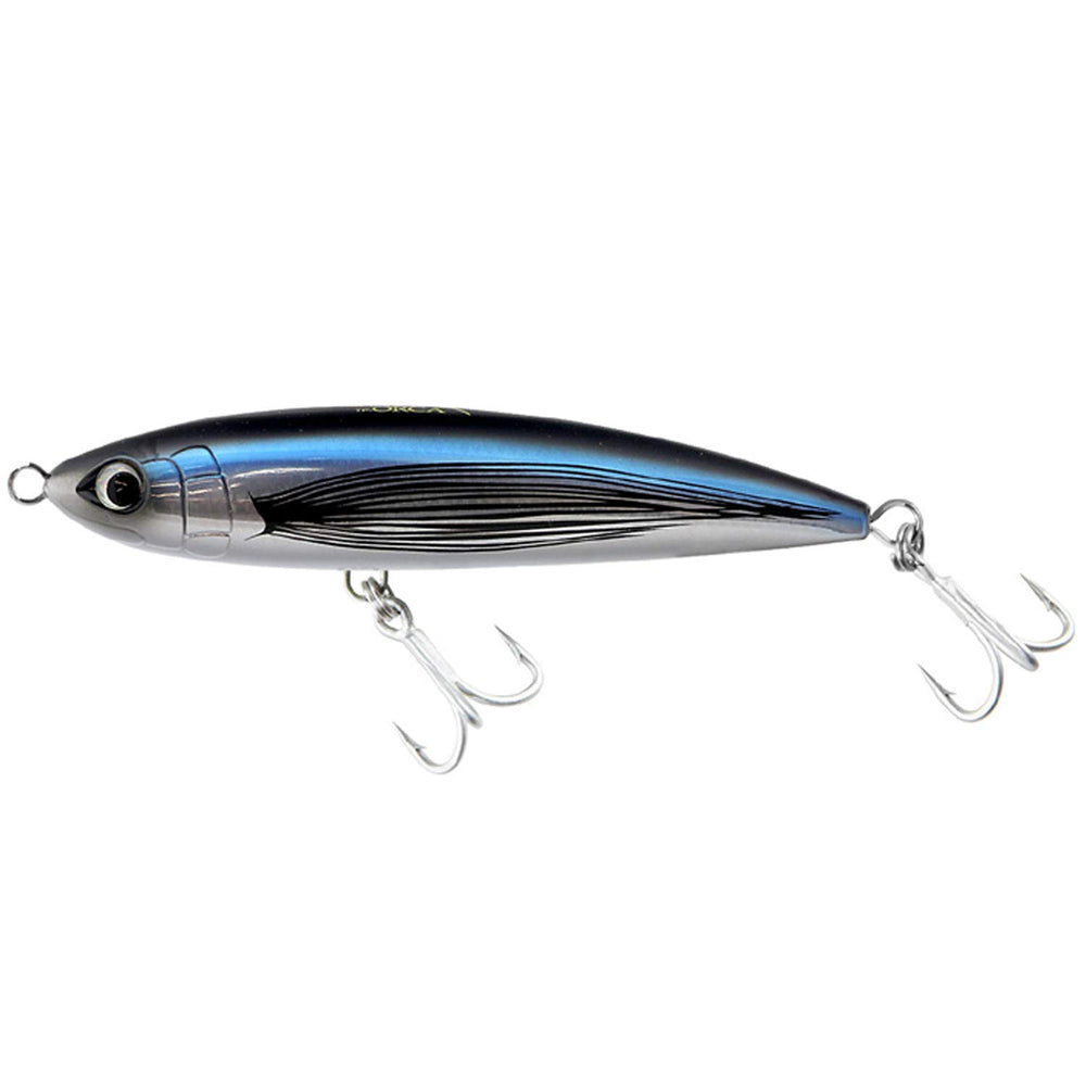 SHIMANO TP-ORCA ultra-sharp treble hooks for secure hookups.