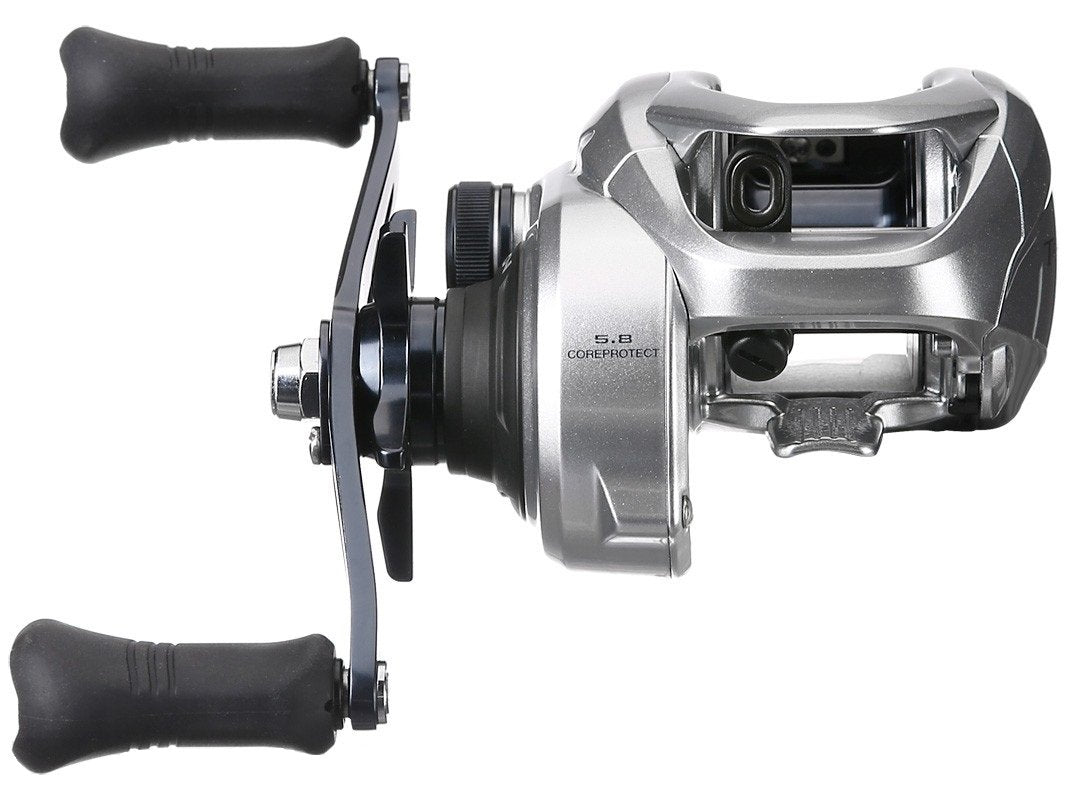 SHIMANO TRANX 300-400 Cross Carbon Drag provides smooth, precise drag control.