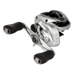 Shimano Tranx 150A front view reel highlights compact palmable design