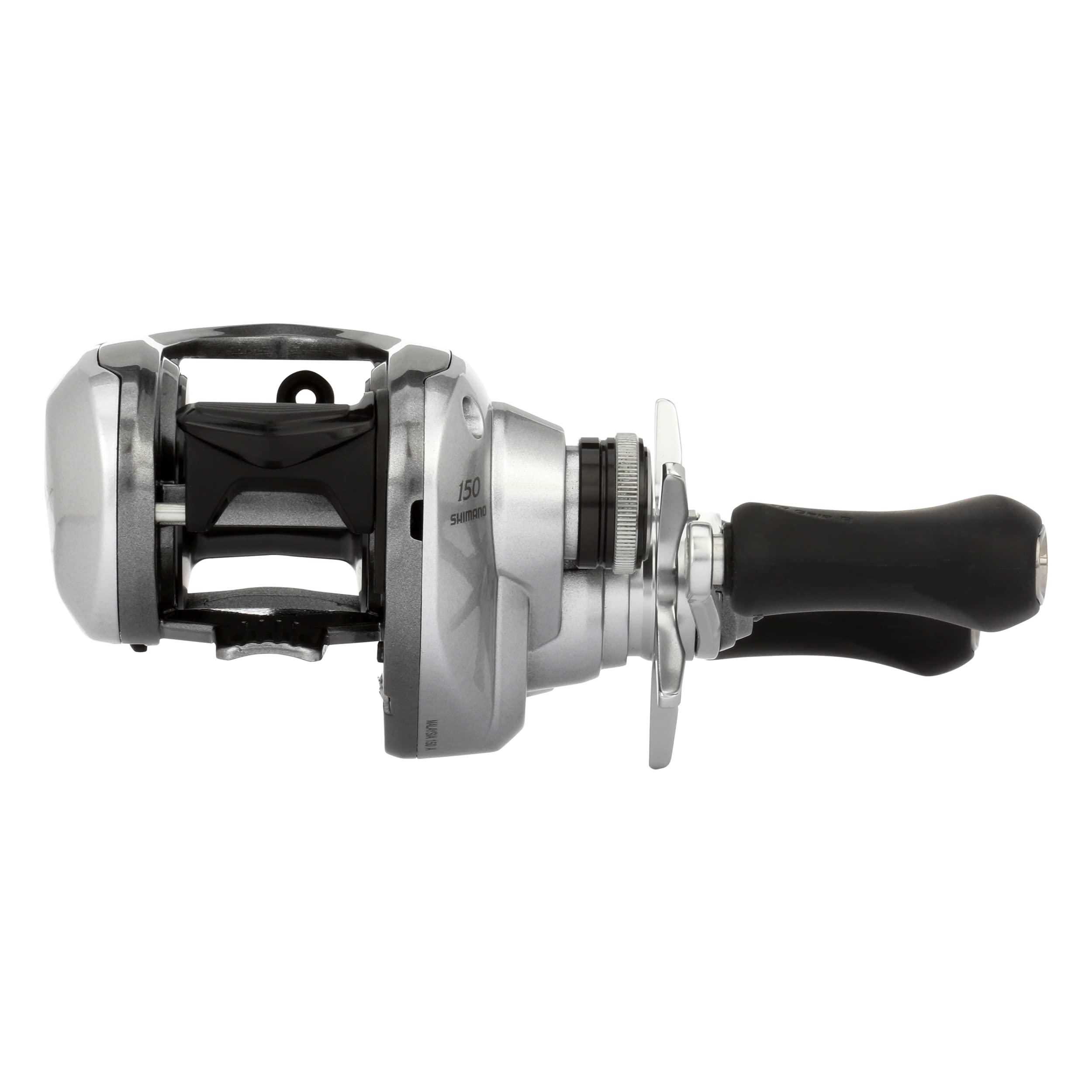 Shimano Tranx 150A side profile shows slim, easy-to-handle form