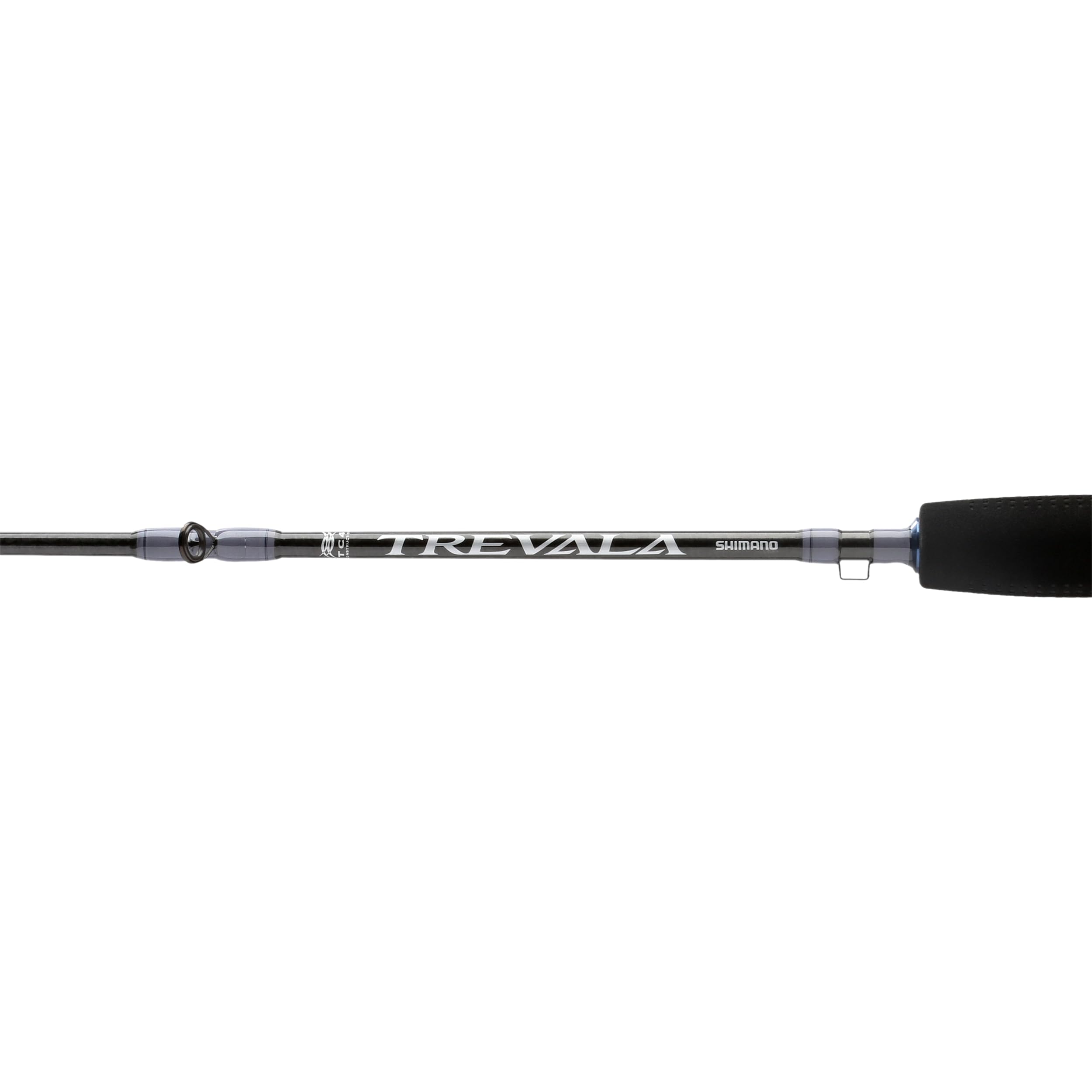 Fuji reel seat close-up on SHIMANO Trevala 66H CST B for secure mounting
