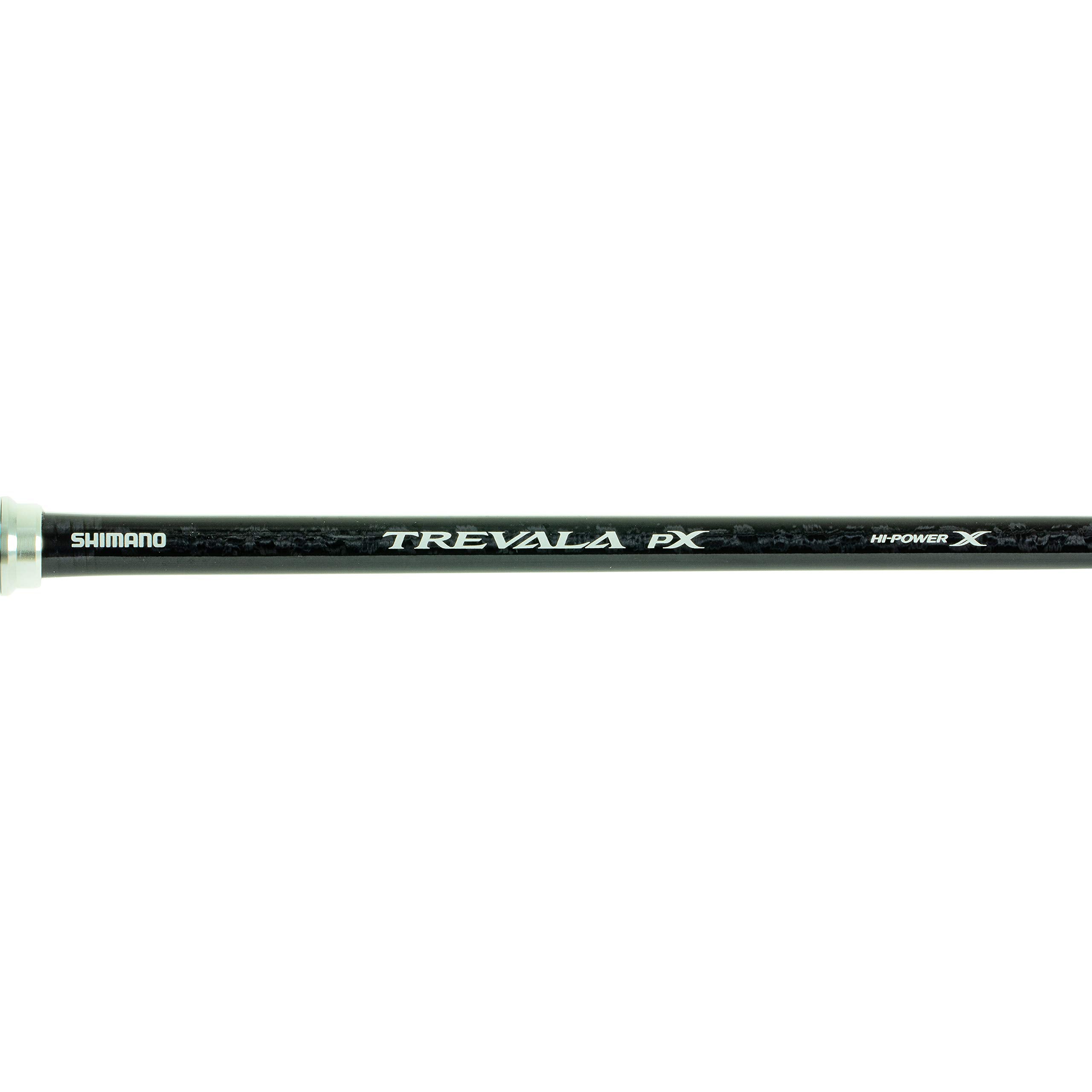SHIMANO Trevala PX 66H guide system enhances line control during long casts