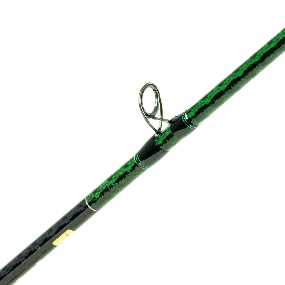 Reel seat and trigger on Shimano Trevala PX CST 63 MH Split