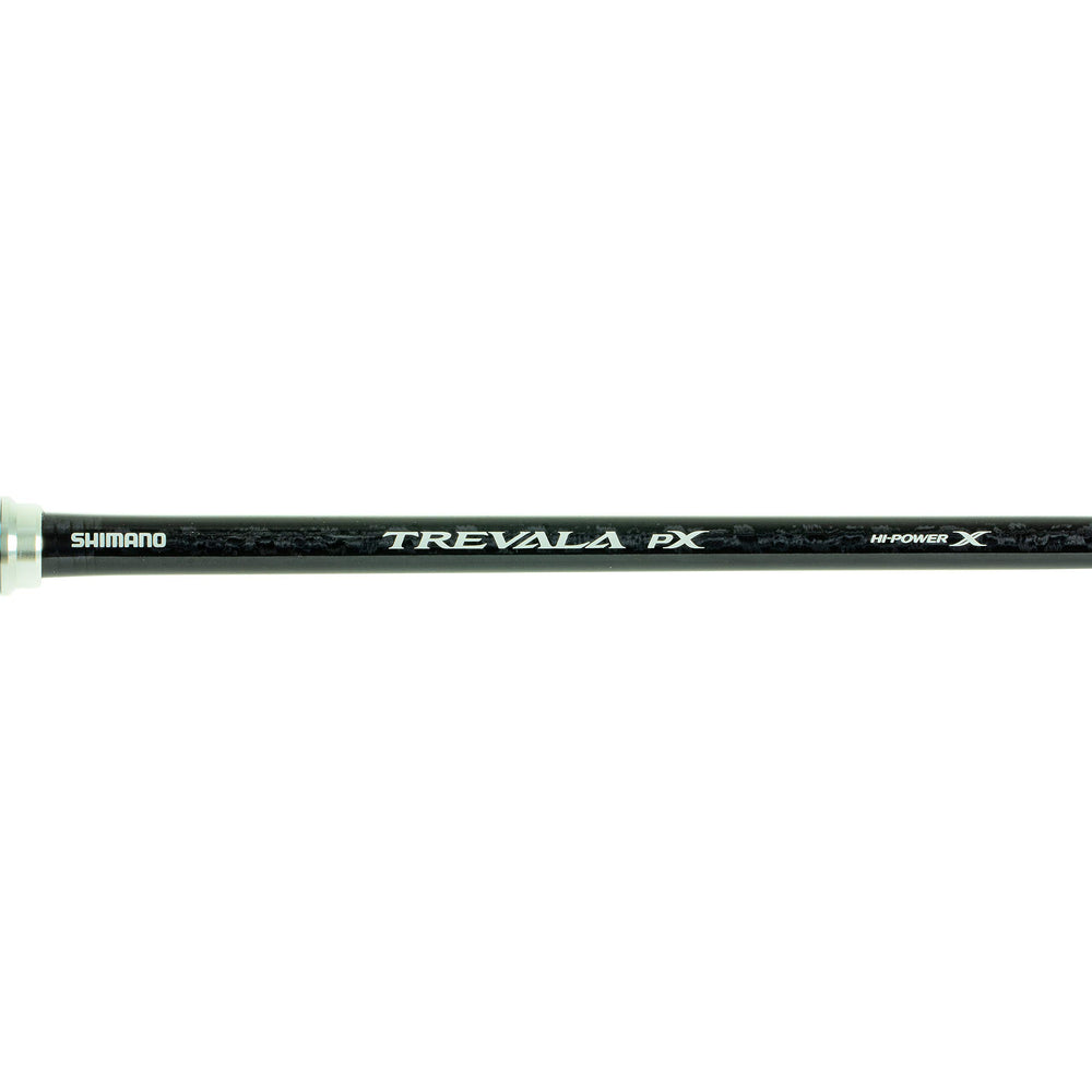 Shimano Trevala PX Spinning 63M split rod guide layout with SeaGuide XQG/XOG.
