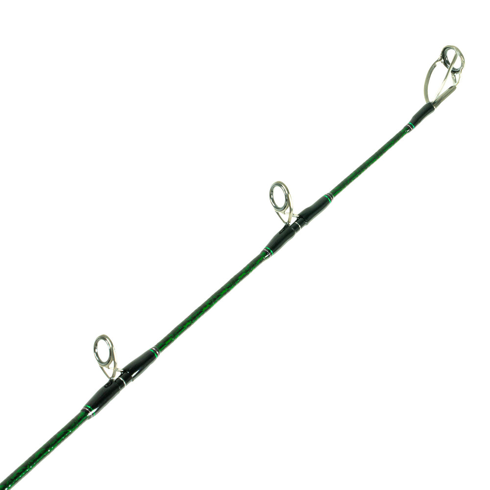 Shimano Trevala PX Spinning 63M split rod reel seat showcases Fuji/CI4+ design.