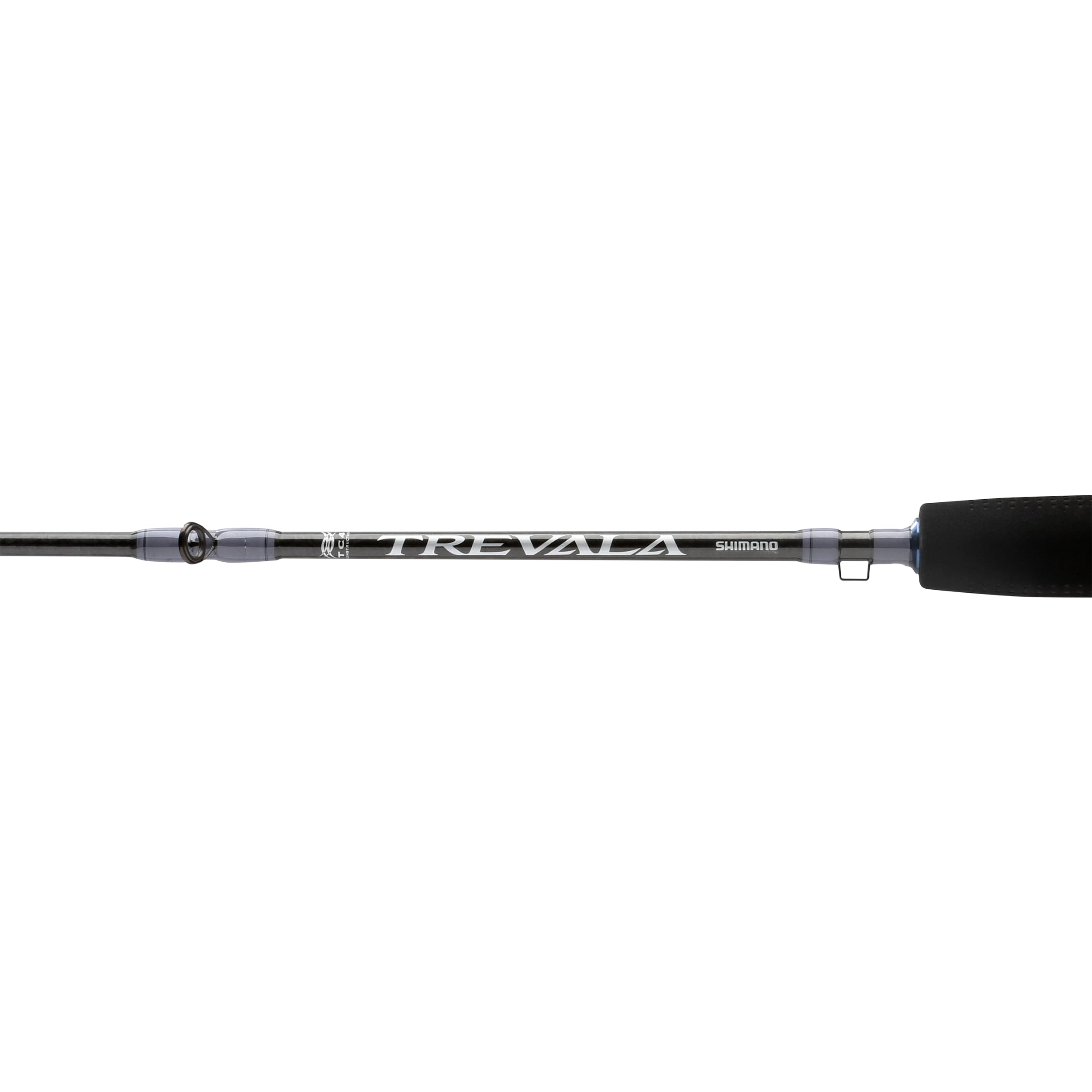 SHIMANO Trevala XXH CST B action close-up showing fast tip for quick lure response.