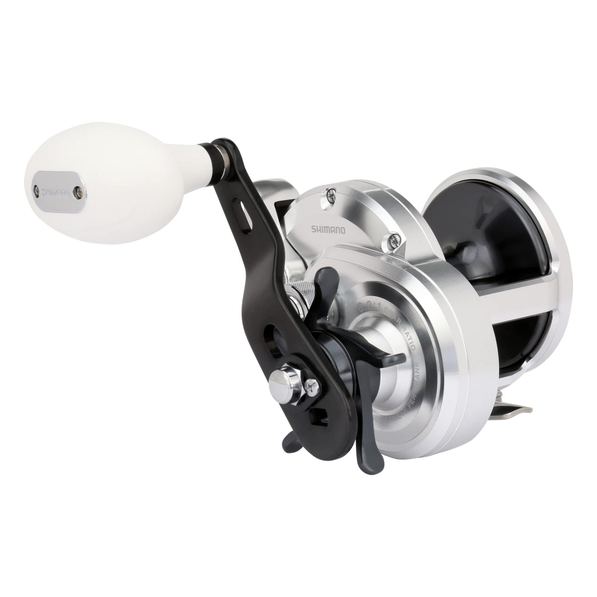shimano trinidad tn20a hagane body close-up highlights durability for saltwater casting
