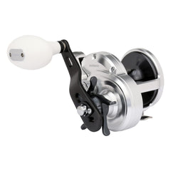 shimano trinidad tn20a hagane body close-up highlights durability for saltwater casting
