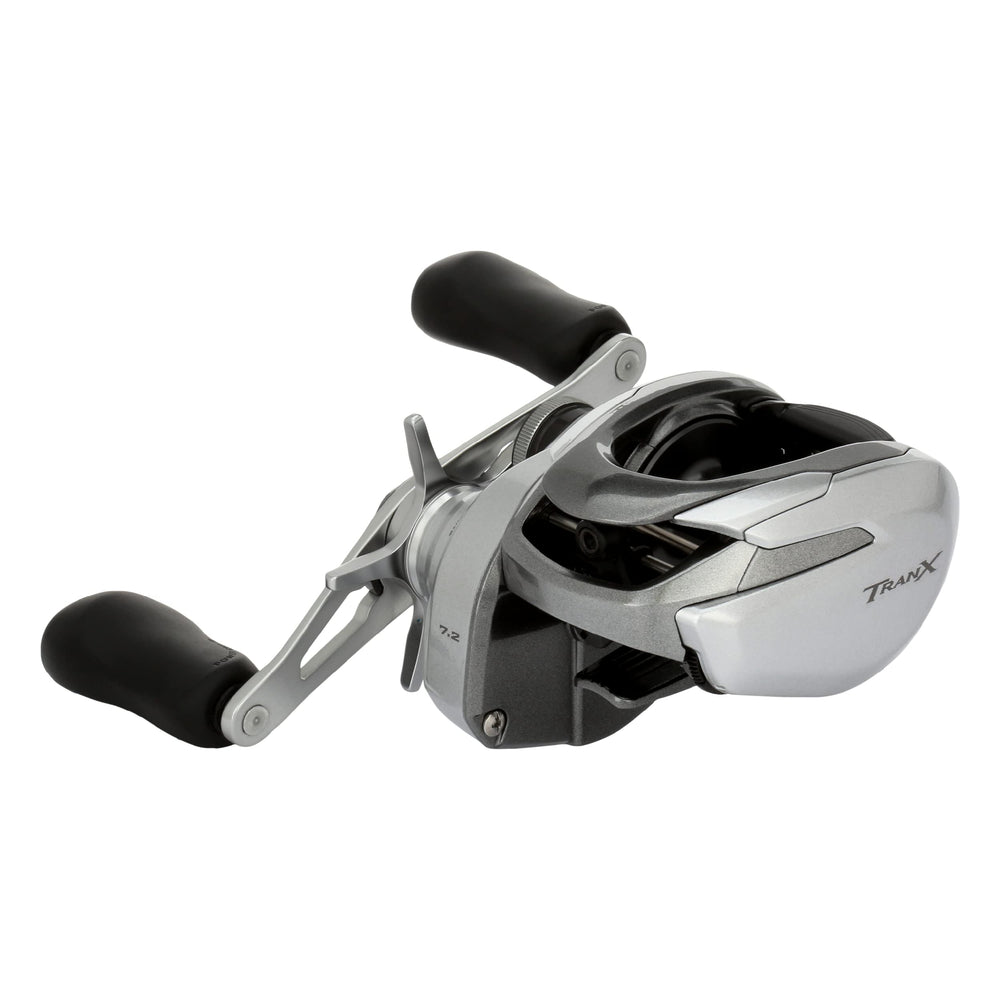 Shimano TRX150HGA CoreProtect shield protecting the reel from splash.