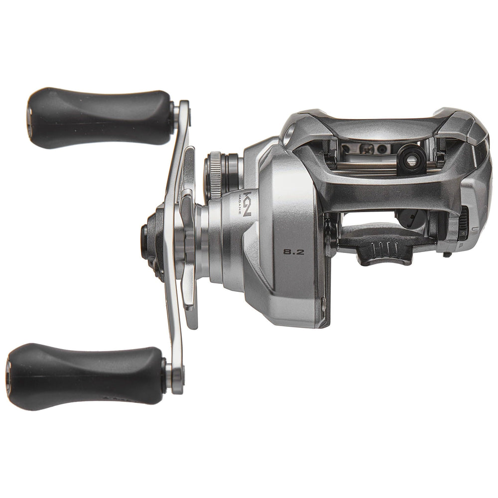 Shimano TRX150XGA front view showing compact body for comfortable palm grip