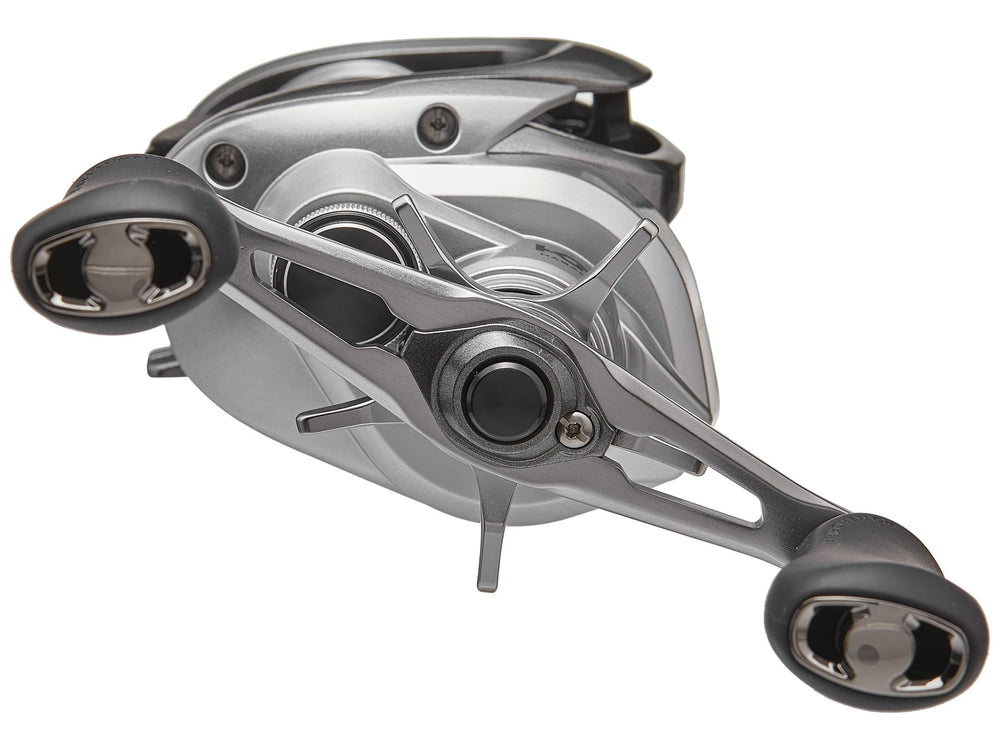 Shimano TRX150XGA rear view emphasizes slim profile for all-day casting comfort