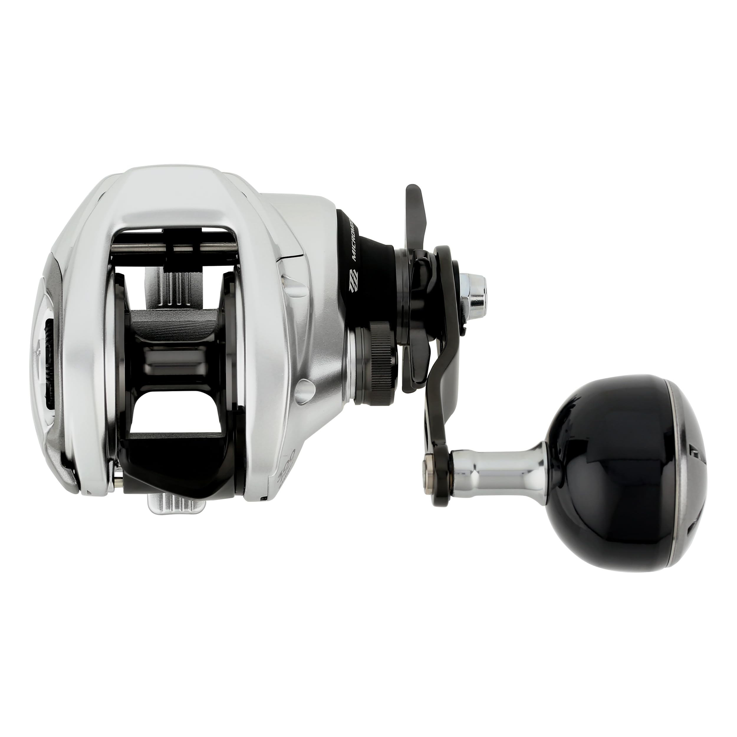 SHIMANO Tranx 300 B Cross Carbon Drag detail illustrating smooth tension