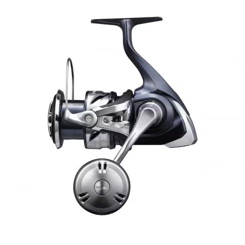 SHIMANO TWINPOWER SW C 6000HG-C reel mounted on rod setup.