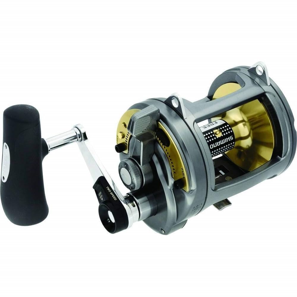 Shimano TYRNOS II two-speed mechanism enabling flexible retrieves