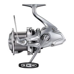Shimano Ultegra 14000XS E reel front view showing rugged saltwater durability.