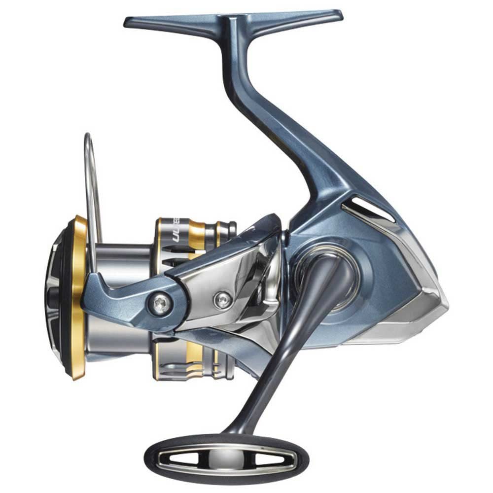 SHIMANO ULTEGRA FC reel front view highlighting lightweight CI4+ body for easy handling.