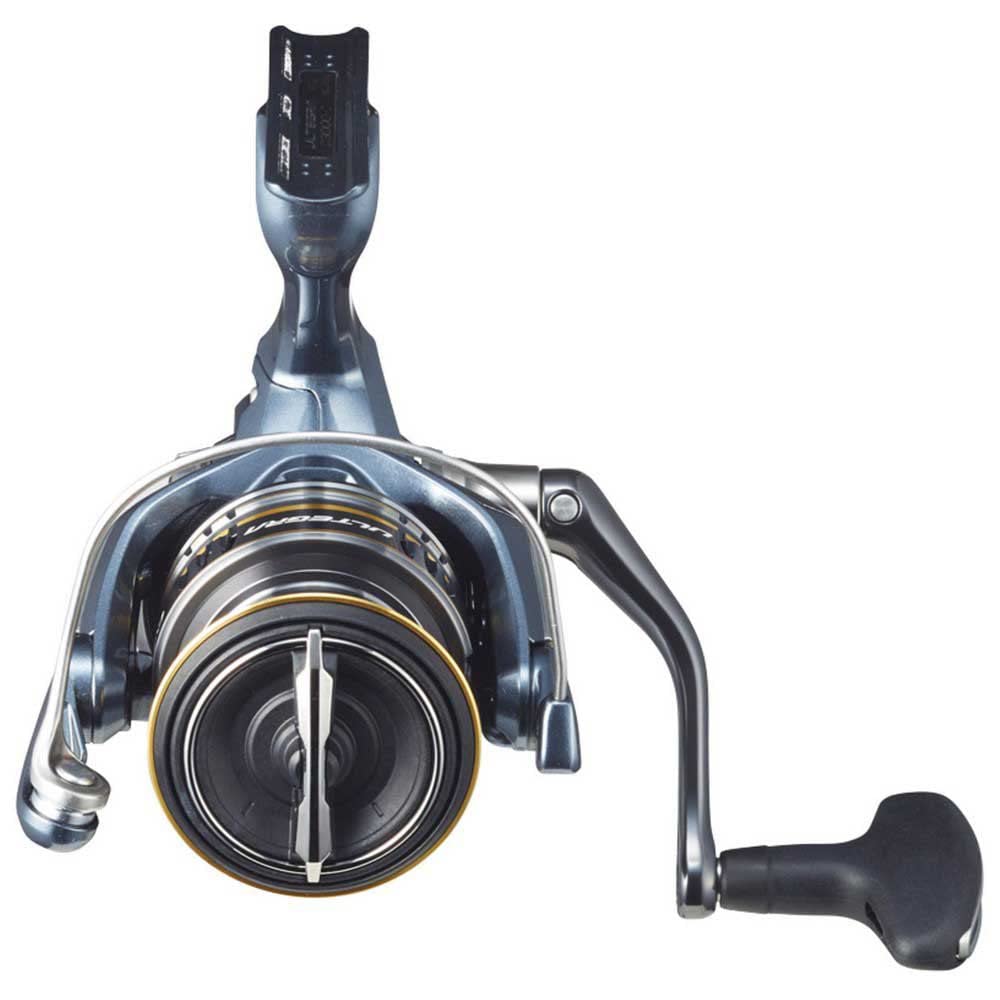 SHIMANO ULTEGRA FC reel handle view highlights durable One-Piece Bail construction.