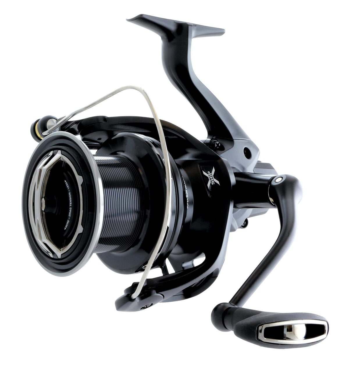 Shimano ULTEGRA XTD reel front view highlighting balanced design for smoother casts