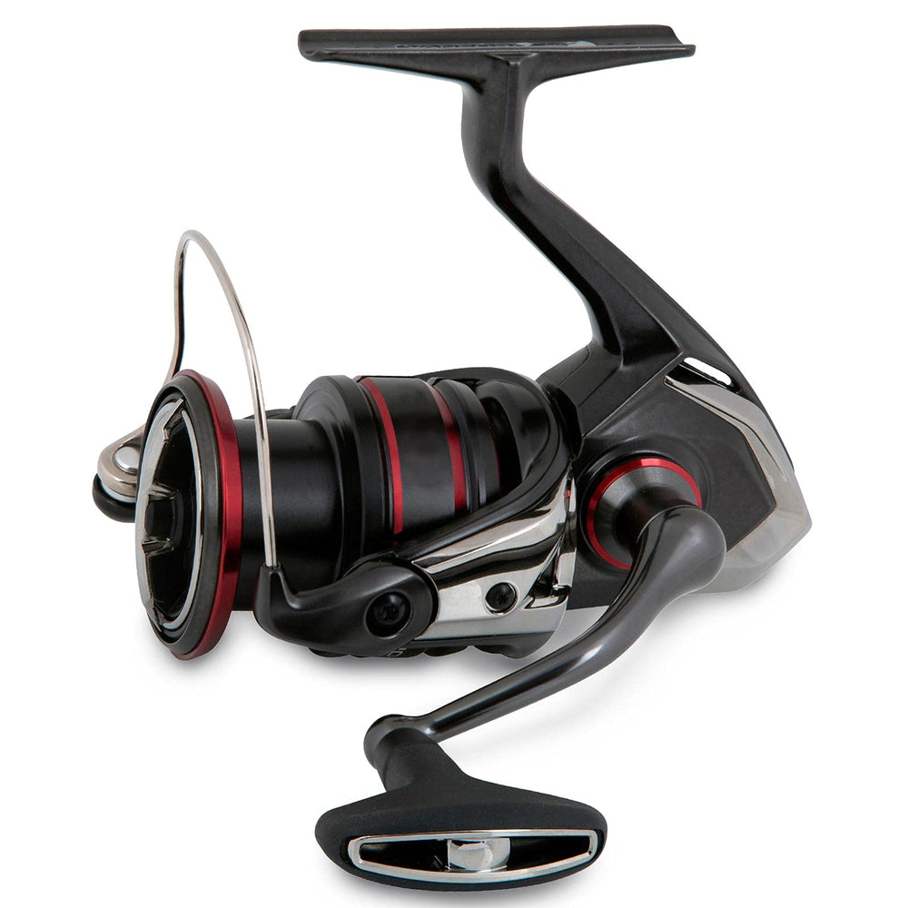 Shimano Vanford 2500 front view reel highlighting finesse and lightweight handling
