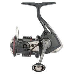 Shimano Vanford A VF500A handle close-up demonstrates low inertia for quick hook-setting.