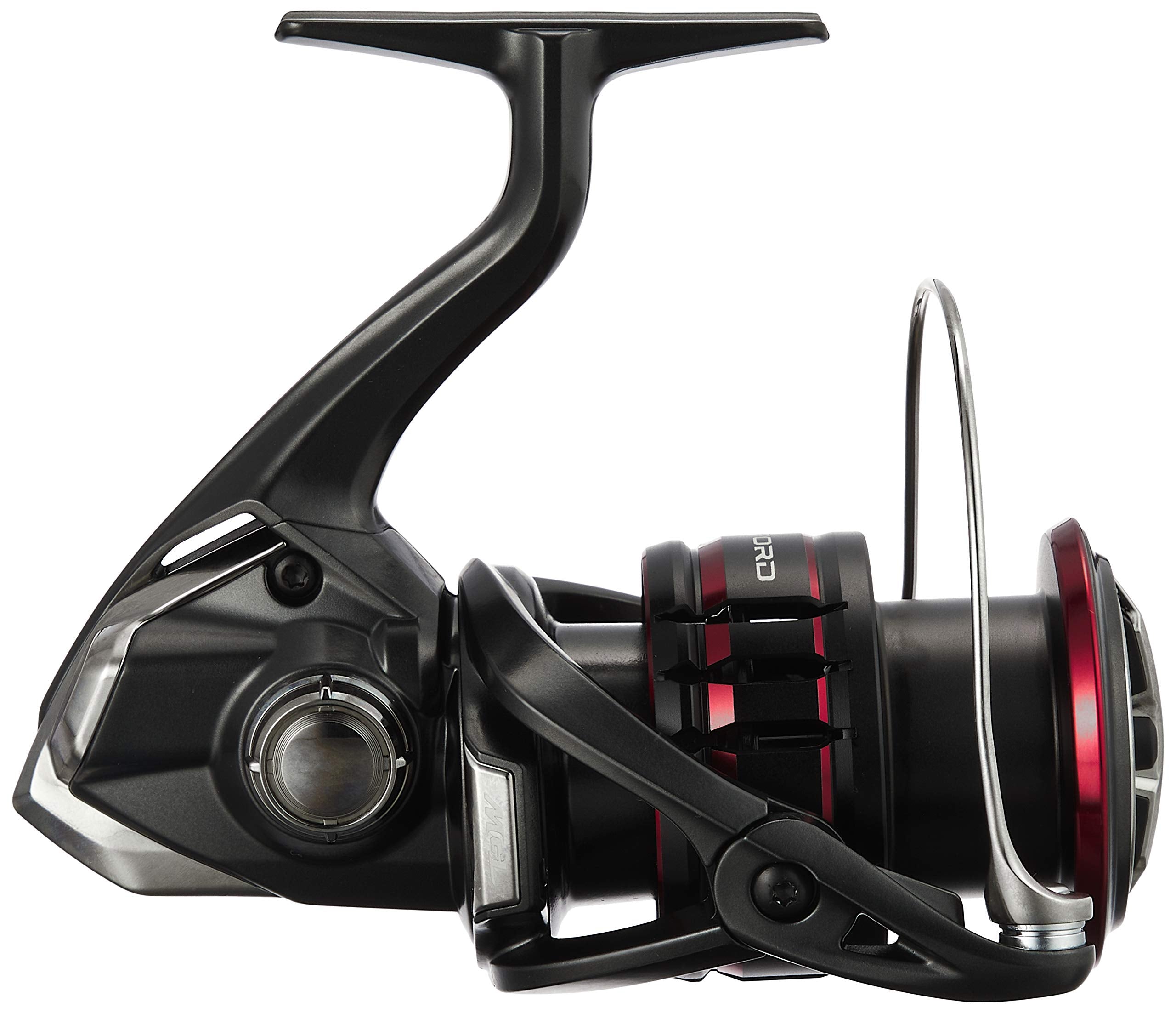 Shimano VF4000XGF Vanford F side view highlighting silent drive and smooth Gear II.