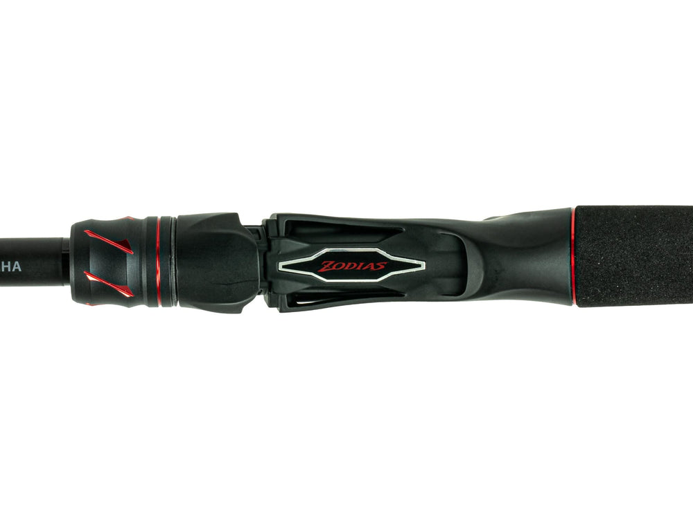 Shimano ZODIAS Fuji Alconite guides improve durability and casting control.