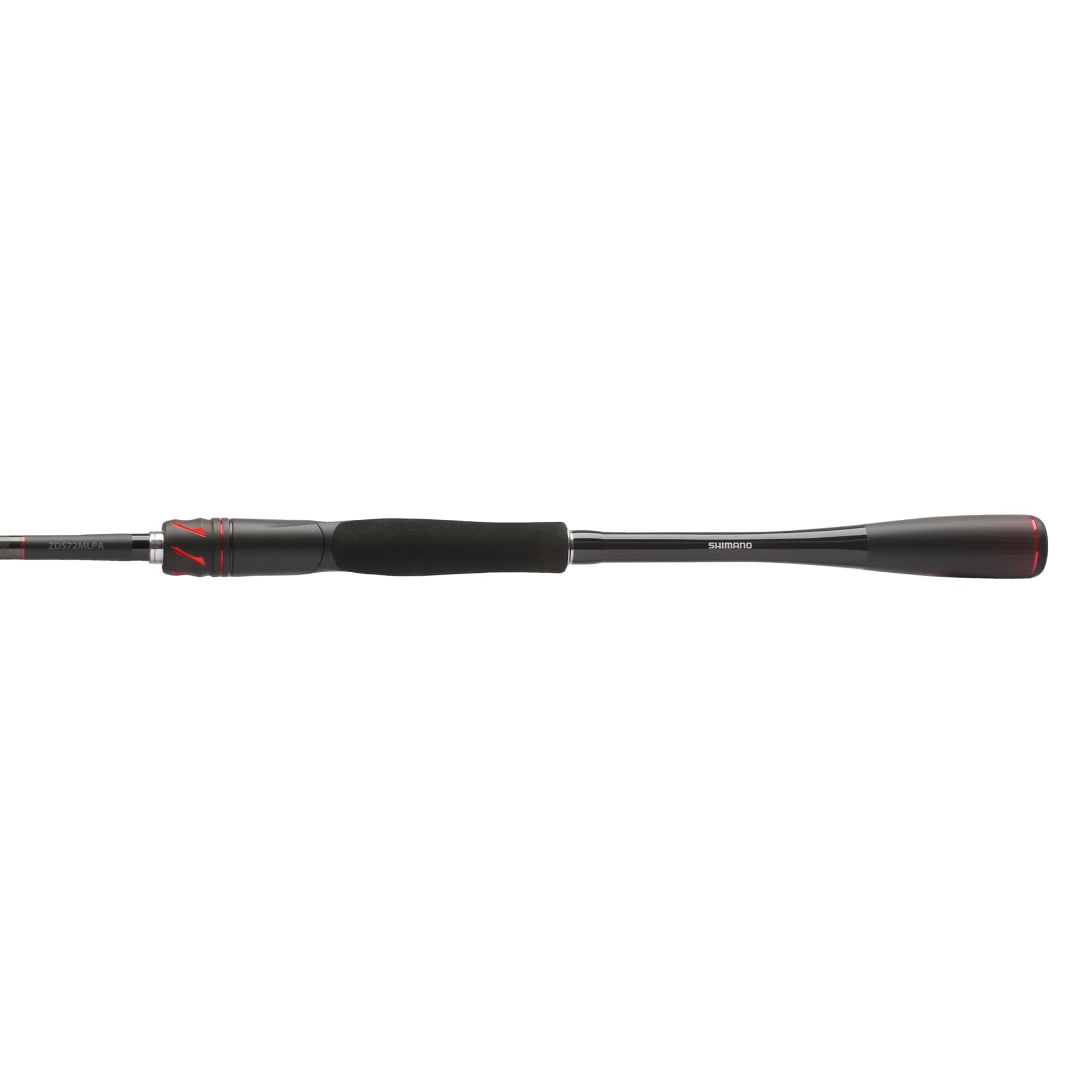 SHIMANO ZODIAS 72 ML PLUS SPN A rod side view for freshwater bass casting