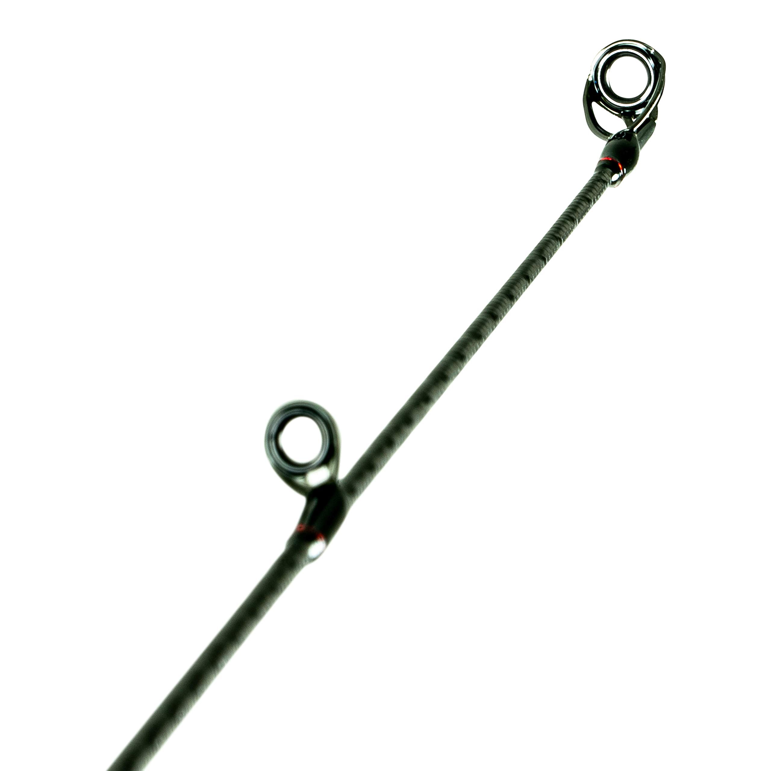 SHIMANO ZODIAS 69M hi-power x construction provides crisp rod control on twitchy lures