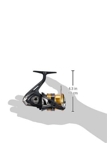 Shimano Sahara 22 2500SHG spinning reel – side view