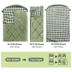 ShinHye flannel pillows provide soft, warm support.