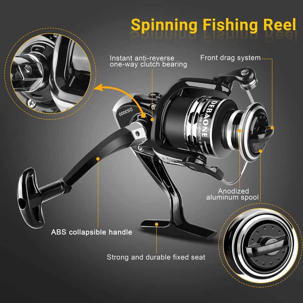 ShinePick accessories case organizes lures and hooks for quick fishing setup.
