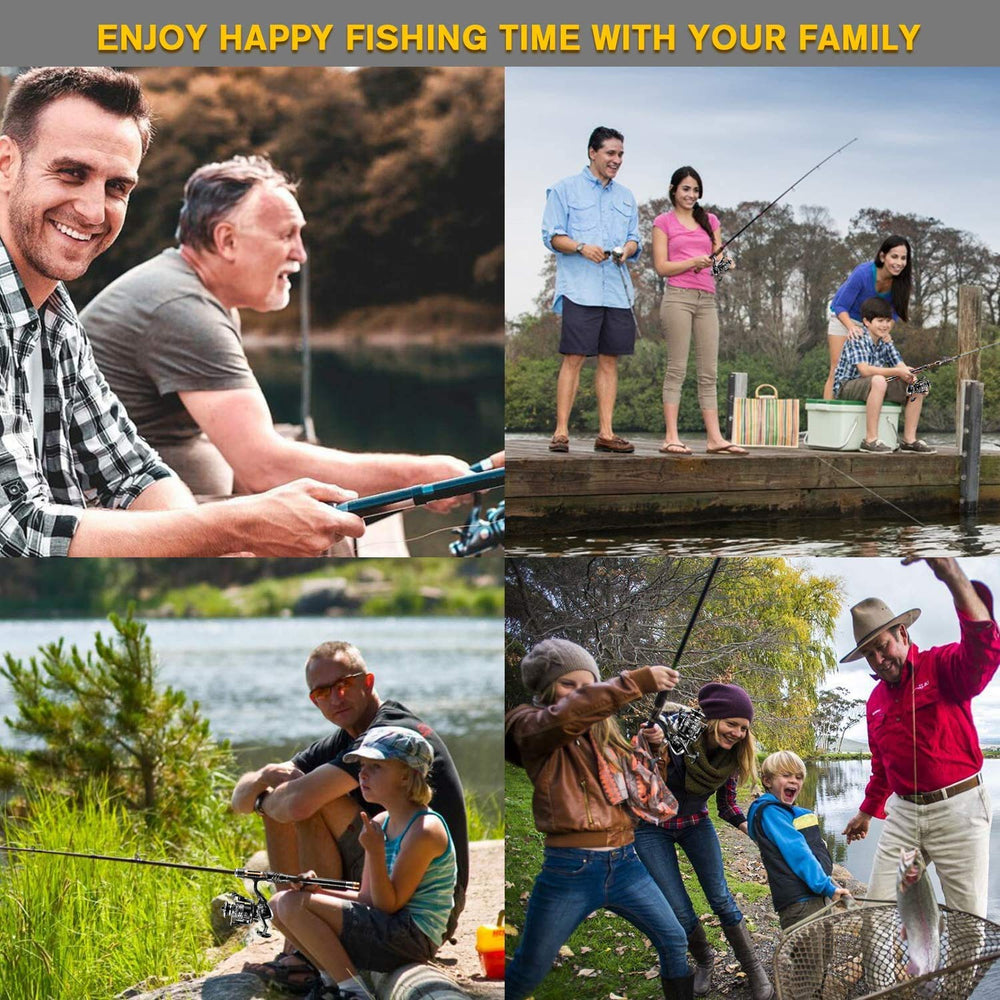 ShinePick fishing-rod-kit travel-ready gear ideal for beginners and family trips.
