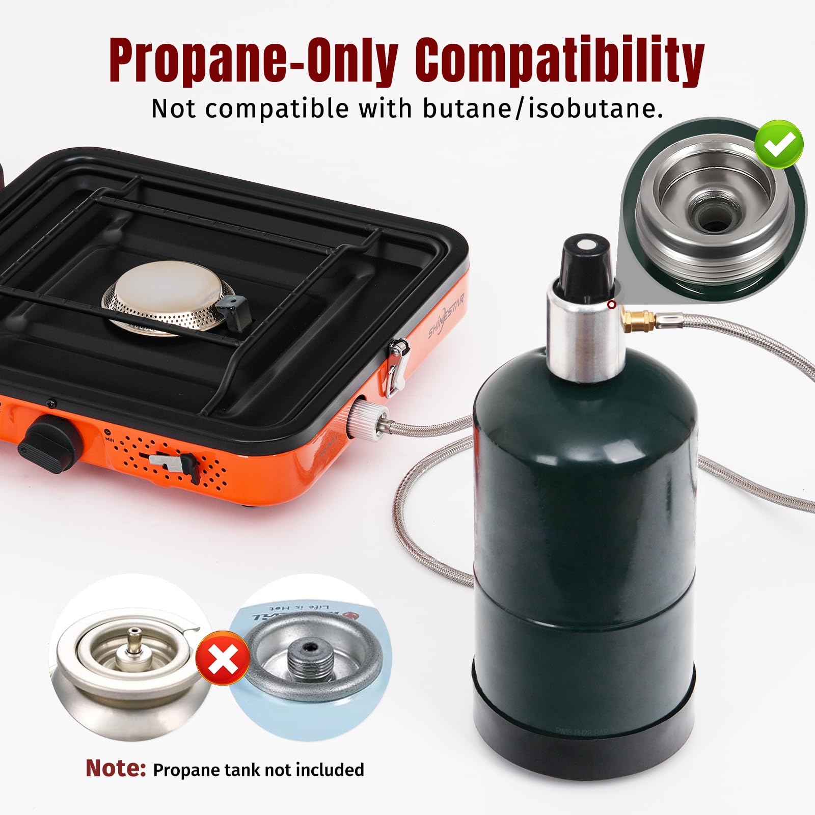 SHINESTAR camping-emergency-use emphasizes reliable off-grid cooking readiness.