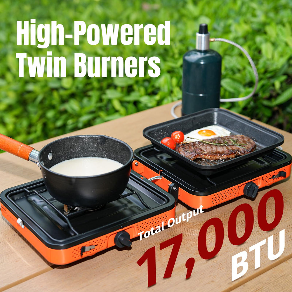 SHINESTAR stainless-steel burners ensure durable, corrosion-resistant cooking.