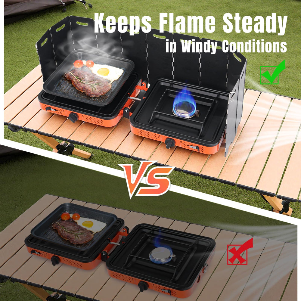 SHINESTAR stainless-steel-surfaces wipe-clean design keeps cleanup quick.