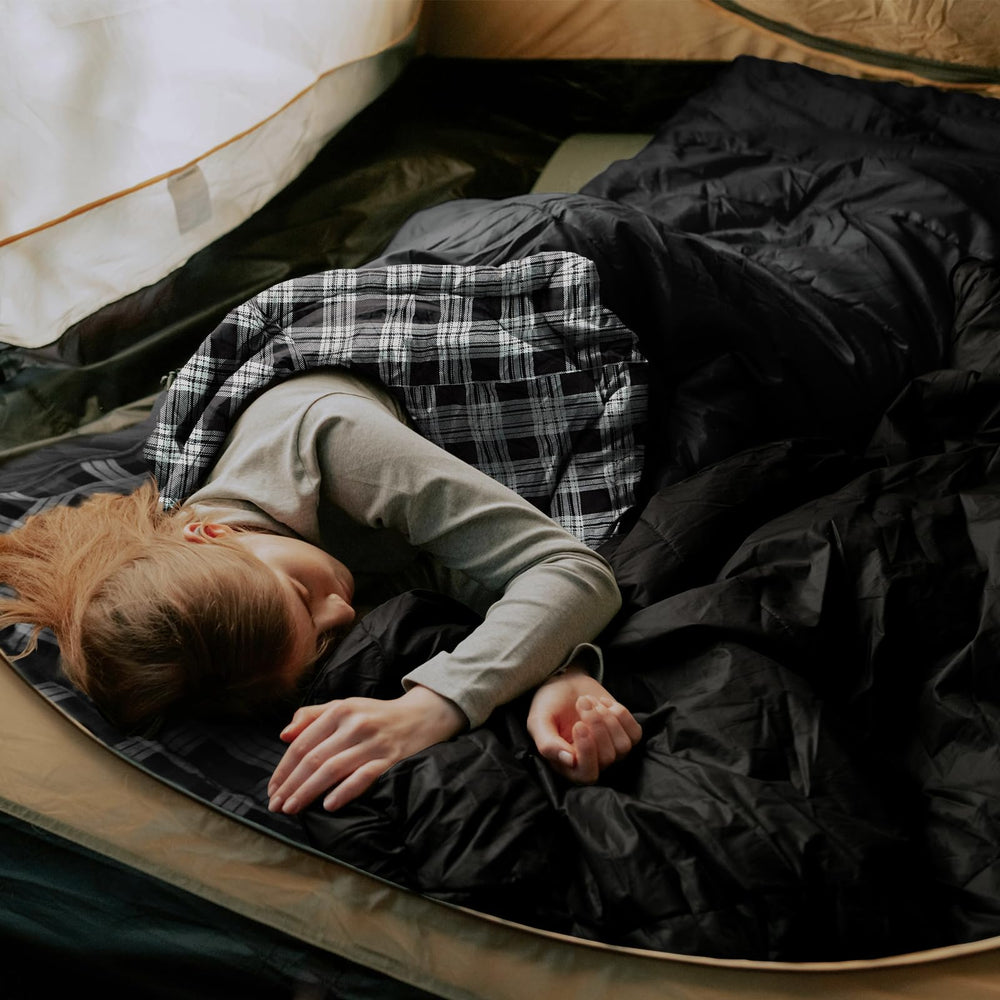 ShinHye 0-degree sleeping bag big and tall fit shown for tall campers